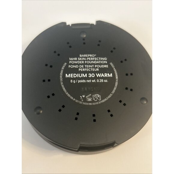 bareMinerals BAREPRO 16HR SKIN PERFECTING POWDER FOUNDATION medium 30 warm NIB - Picture 6 of 7